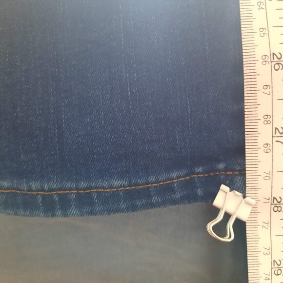 Women's Dark Blue Skinny Jeans - Picture 10 of 10